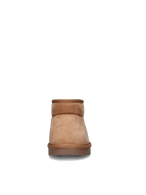 STIVALETTI TACCO BASSO T-470 BAMBINA BEIGE