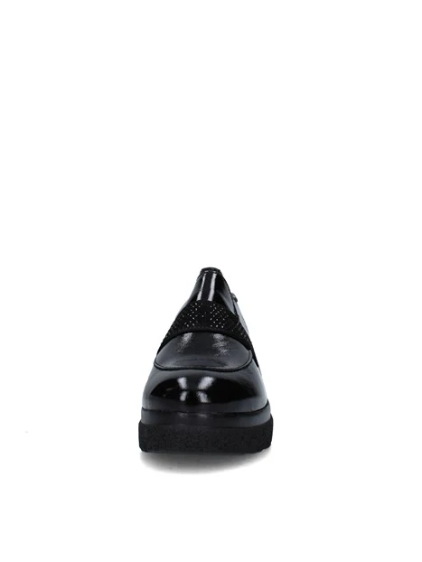 MOCASSINI VR100F DONNA NERO