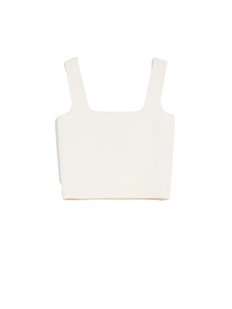 TOP CROP IN VISCOSA DONNA BURRO