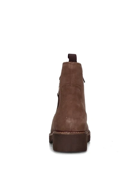 STIVALETTI TACCO BASSO 17182A DONNA TORTORA