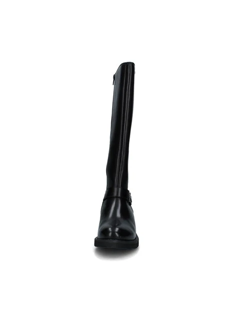 STIVALI TACCO BASSO 17120 DONNA NERO
