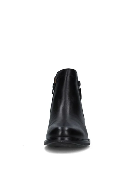 STIVALETTI TACCO BASSO 17103 DONNA NERO