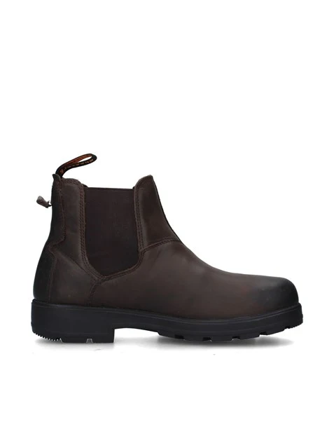 STIVALETTI TACCO BASSO S19132-06 DONNA MARRONE