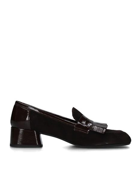 MOCASSINI M501 DONNA MARRONE