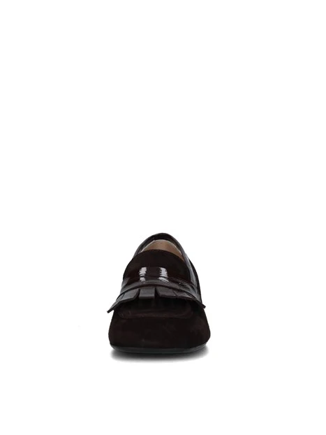 MOCASSINI M501 DONNA MARRONE