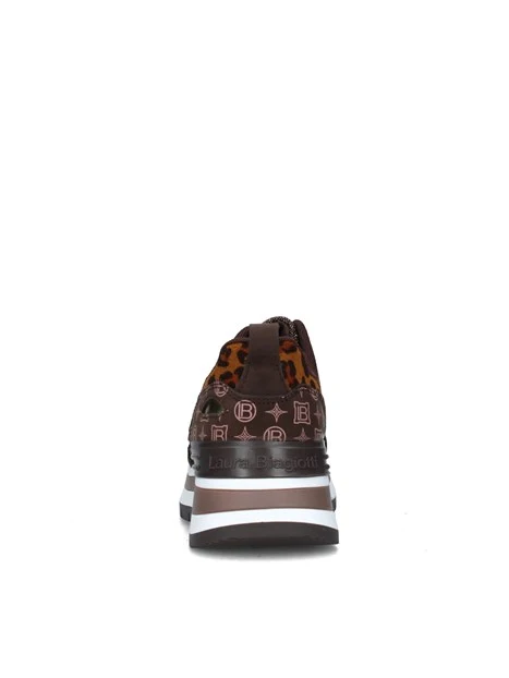 SNEAKERS BASSE 9238 DONNA MARRONE