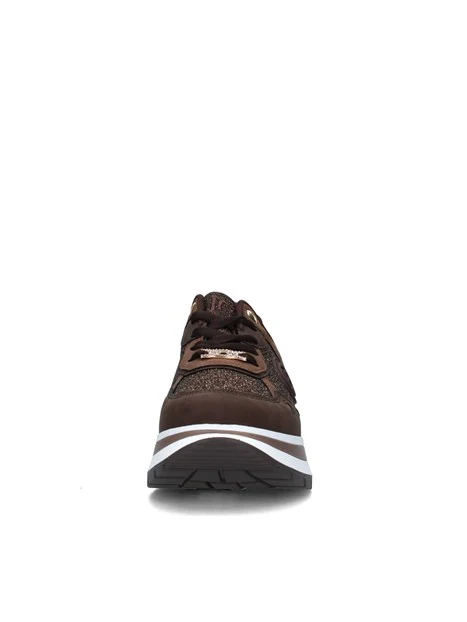 SNEAKERS BASSE 9238 DONNA MARRONE