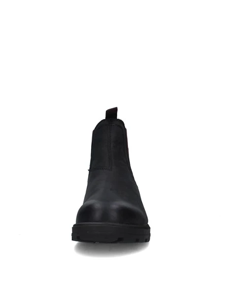 STIVALETTI TACCO BASSO JL52500A DONNA NERO BORDEAUX