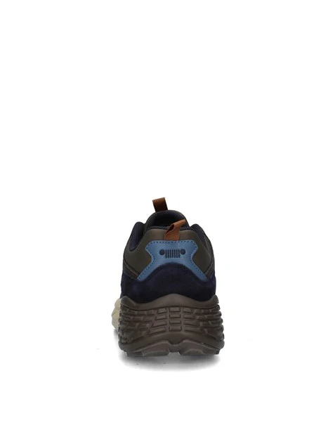 SNEAKERS BASSE GROOVE JM52070A UOMO MARRONE BLU
