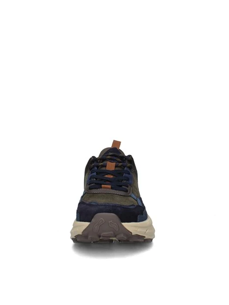 SNEAKERS BASSE GROOVE JM52070A UOMO MARRONE BLU