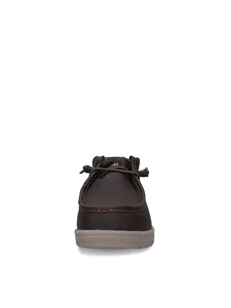 STRINGATE POLACCHINE SAMOA WALLABEE JM52112A UOMO MARRONE