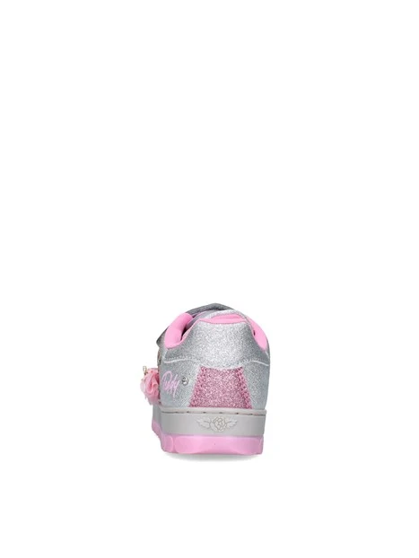 SNEAKERS BASSE MILLE STELLE BAMBINA ARGENTO
