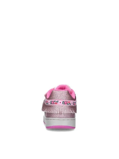 SNEAKERS BASSE FRANGETTA MIX BAMBINA ROSA