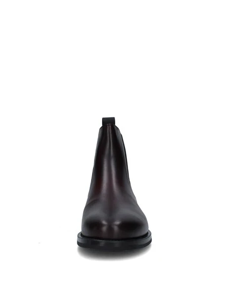 STIVALETTI TACCO BASSO 98L3 DONNA BORDEAUX