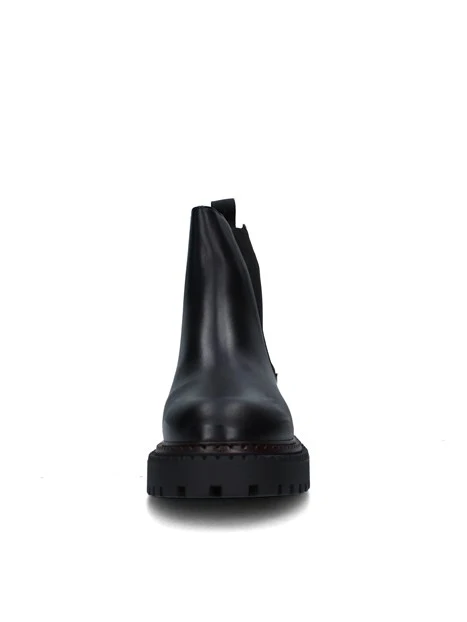 STIVALETTI TACCO BASSO 78L3 DONNA NERO
