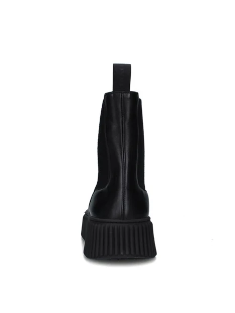 STIVALETTI TACCO BASSO 40L5 DONNA NERO