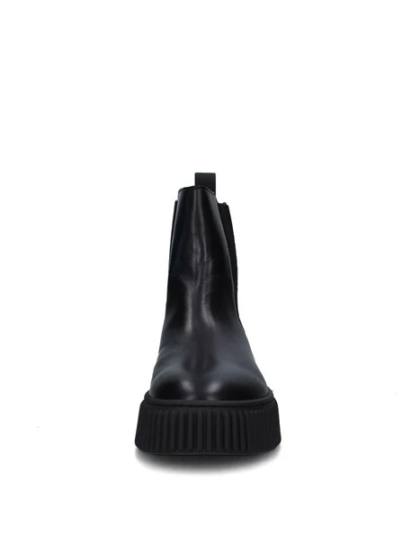 STIVALETTI TACCO BASSO 40L5 DONNA NERO