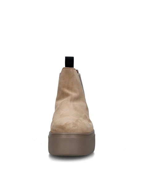 STIVALETTI TACCO ALTO 39A5 DONNA BEIGE