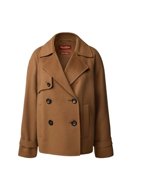 CAPPOTTO CORTO  DOPPIOPETTO DONNA MARRONE