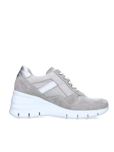 SNEAKERS PLATFORM E306462D DONNA BEIGE