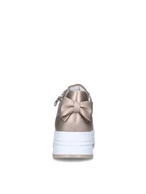 SNEAKERS PLATFORM E409810D DONNA ARGENTO