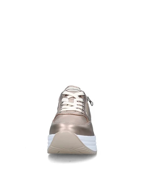 SNEAKERS PLATFORM E409810D DONNA ARGENTO
