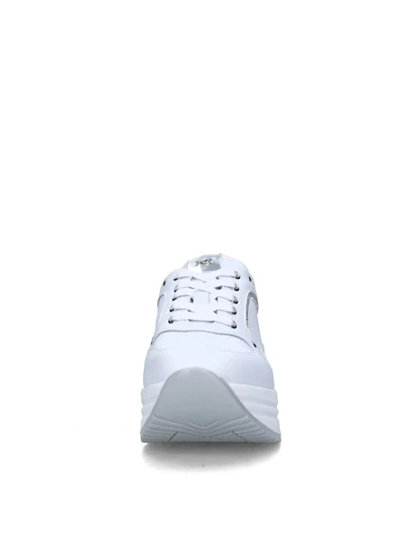 SNEAKERS PLATFORM E409813D DONNA BIANCO