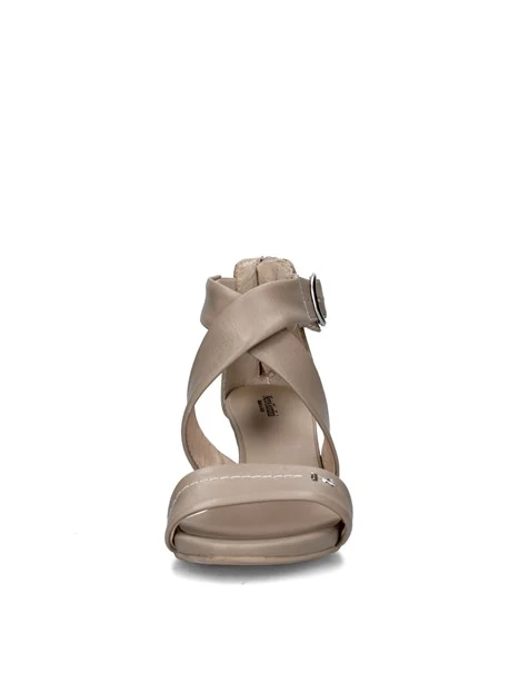 SANDALI TACCO ALTO E410380D DONNA BEIGE