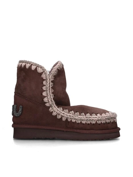 STIVALETTI TACCO BASSO FW101050A DONNA MARRONE