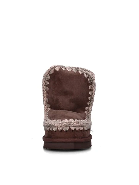 STIVALETTI TACCO BASSO FW101050A DONNA MARRONE
