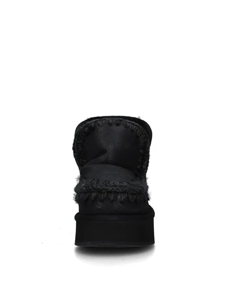 STIVALETTI TACCO BASSO FW681000B DONNA NERO