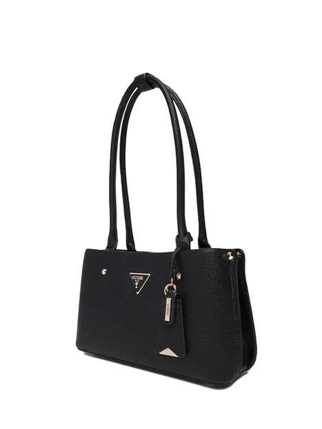 BORSA A SPALLA CON MANICI DONNA NERO