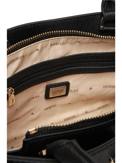 BORSA A SPALLA CON MANICI DONNA NERO