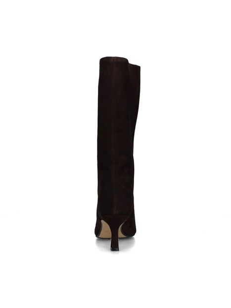 STIVALI TACCO ALTO BOOTS/RT DONNA MARRONE