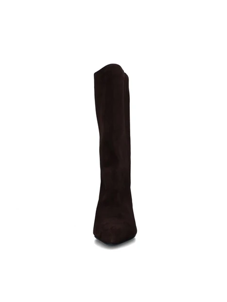 STIVALI TACCO ALTO BOOTS/RT DONNA MARRONE