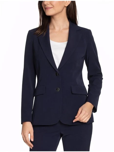 TAILLEUR IN TWILL DONNA BLU