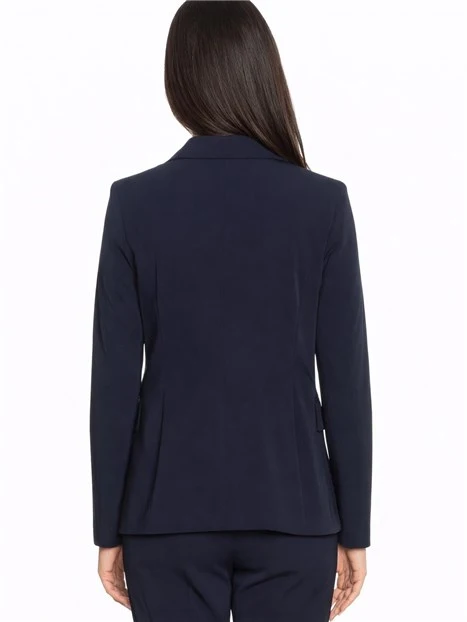 TAILLEUR IN TWILL DONNA BLU