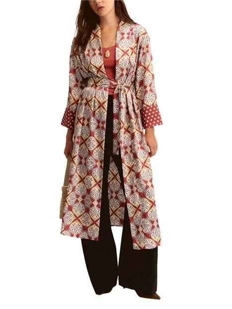 TOP CANOTTA IN JERSEY DONNA ROSSO