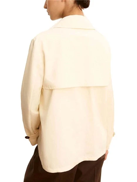 GIACCA IMPERMEABILE ANTIGOCCIA DONNA BIANCO