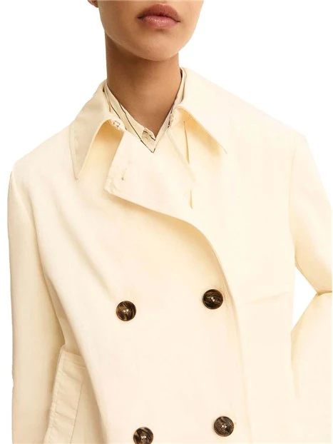 GIACCA IMPERMEABILE ANTIGOCCIA DONNA BIANCO