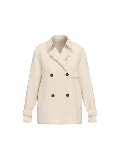 GIACCA IMPERMEABILE ANTIGOCCIA DONNA BIANCO