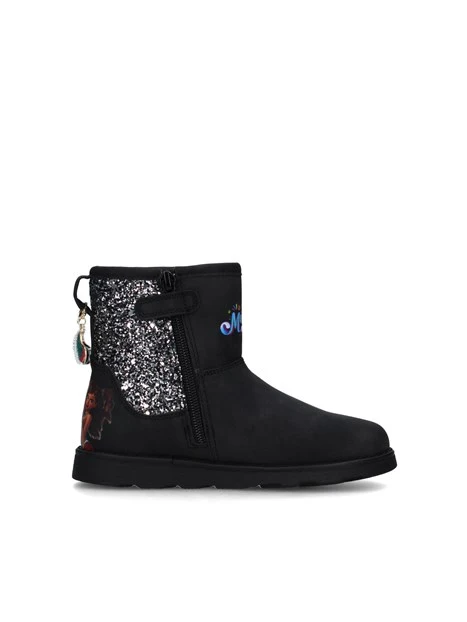 STIVALI TACCO BASSO 8988011 BAMBINA NERO
