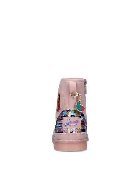 STIVALI TACCO BASSO 8988100 BAMBINA ROSA