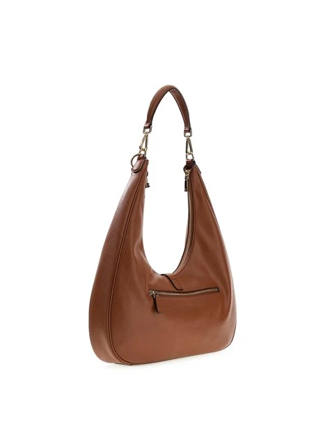 BORSA A SPALLA HWBG9897020 BROOKE HOBO DONNA  CUOIO