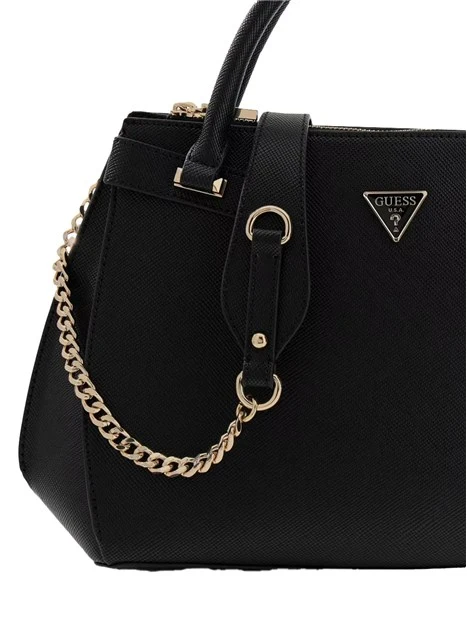 BORSA A MANO HWZG8091060 SERENOVA GIRLFRIEND SATCHEL DONNA NERO