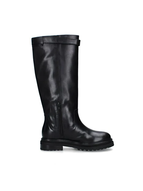 STIVALI TACCO BASSO J-473 DONNA NERO