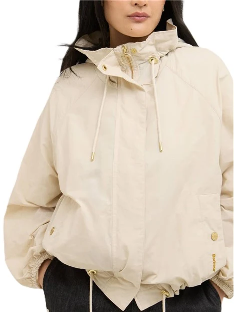 GIACCA IMPERMEABILE HAWKRIDGE IN MISTO COTONE DONNA BEIGE