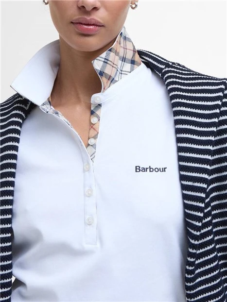 POLO MANICA CORTA PORTSDOWN DONNA BIANCO