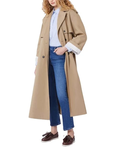 JEANS SKINNY CON TAHLIO CROPPED DONNA BLU