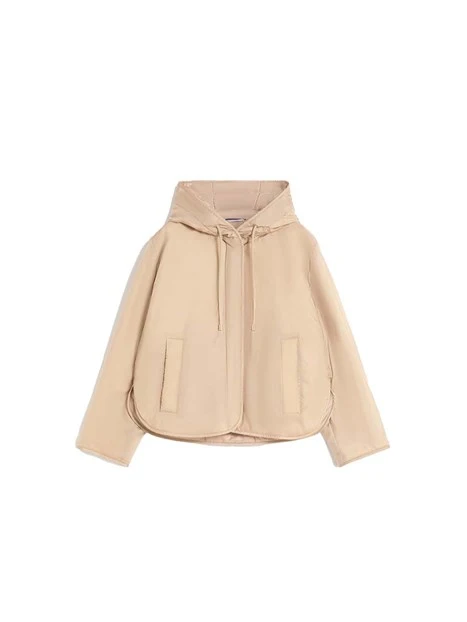 PIUMINO CORTO IMBOTTITO ANTIGOCCIA DONNA BEIGE